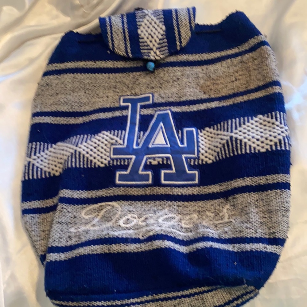 Dodgers backpack drawstring closure